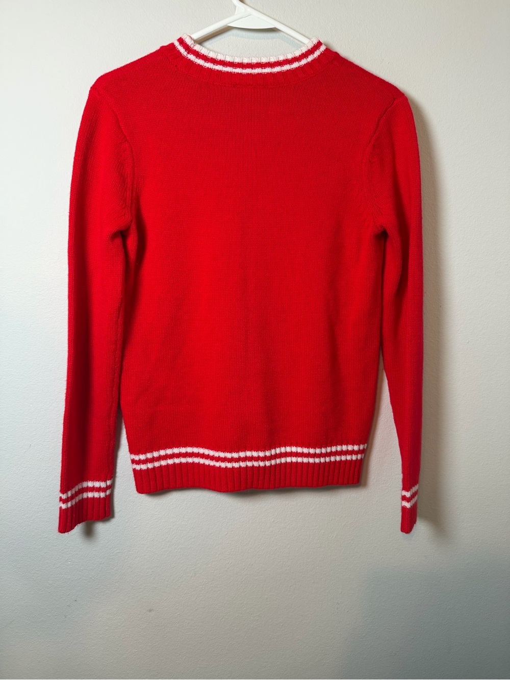 Vintage Coca-Cola Red Knit Sweater Crewneck Pullover Size S - Picture 4 of 8